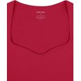 thumbnail image 5 of Womens Trendy Sexy Sweetheart Neck Double Lined Layering Long Sleeve Body Suit Going Out Bodysuits Tops, 5 of 12