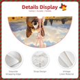 thumbnail image 3 of Sikiie Cute Corgi Sunflower Nativity Christmas Tree Skirt, Jesus Christian Winter Holiday Tree Mat Decoration(30-48IN)48", 3 of 6