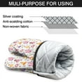 thumbnail image 7 of Cute Oven Mitts,Colorful Princess Castle Pattern Oven Mitt 2-Pack Set,Kitchen Gloves for Oven,Heat Resistant Oven Mitts 7.7"x12", 7 of 7