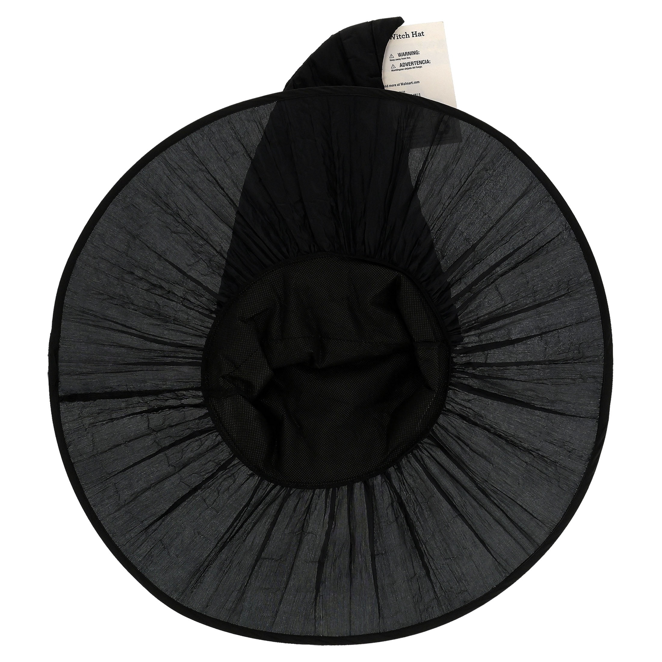 Witch Hat Costume Accessory for Adults, Black, Halloween by Way To Celebrate