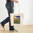 thumbnail image 4 of CafePress - Green Cheeked Conure Star Gazer Tote Bag - Unisex Canvas Tote Bag, Beige, 1-Piece, 4 of 7