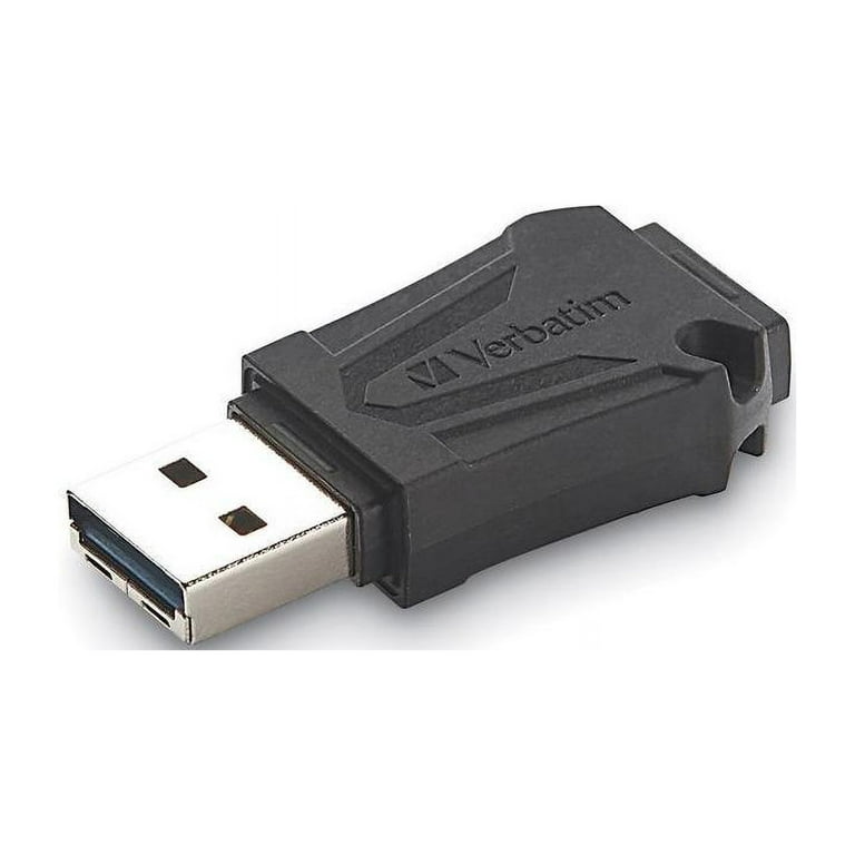 Verbatim 64GB ToughMAX USB Flash Drive - 64 GB - USB 2.0 - Black - Lifetime Warranty - 1 Each Verbatim 64GB ToughMAX USB Flash Drive - 64 GB - USB 2.0 - Black - Lifetime Warranty - 1 Each