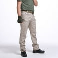 thumbnail image 5 of CEHVOM Men's Pants Multiple Pockets Cargo Trousers Work Wear Combat Safety Cargo Pocket, 5 of 5