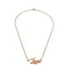 thumbnail image 4 of Collar de cadena de letra Zulema AMOR Oro, 4 of 8