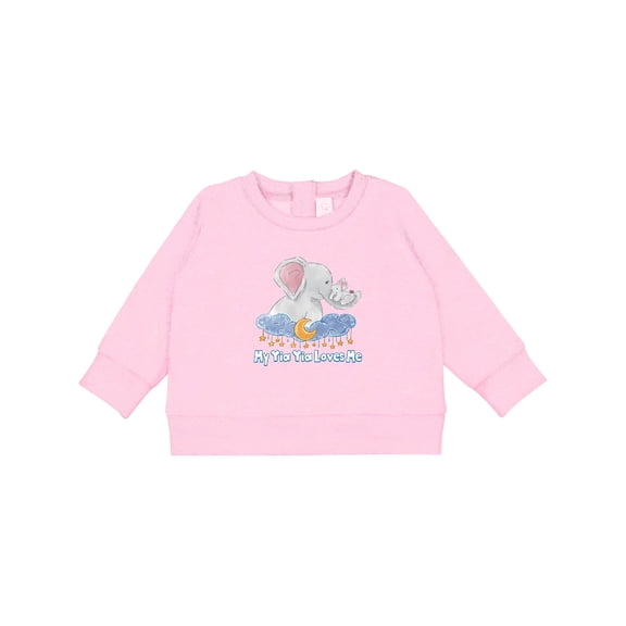 Inktastic My Yia Yia Loves Me Baby Sweatshirt