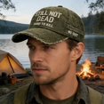 thumbnail image 3 of ddioayh Novelty Retro Funny Not Dead Yet Vintage Baseball Cap Adjustable Unisex Hat Humorous Sarcastic Design For Men And Women, 3 of 5
