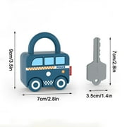 Top Toys 2022 Children's Educational Unlocking Toy Baby Enlightenment Matching Lock Toy Car
