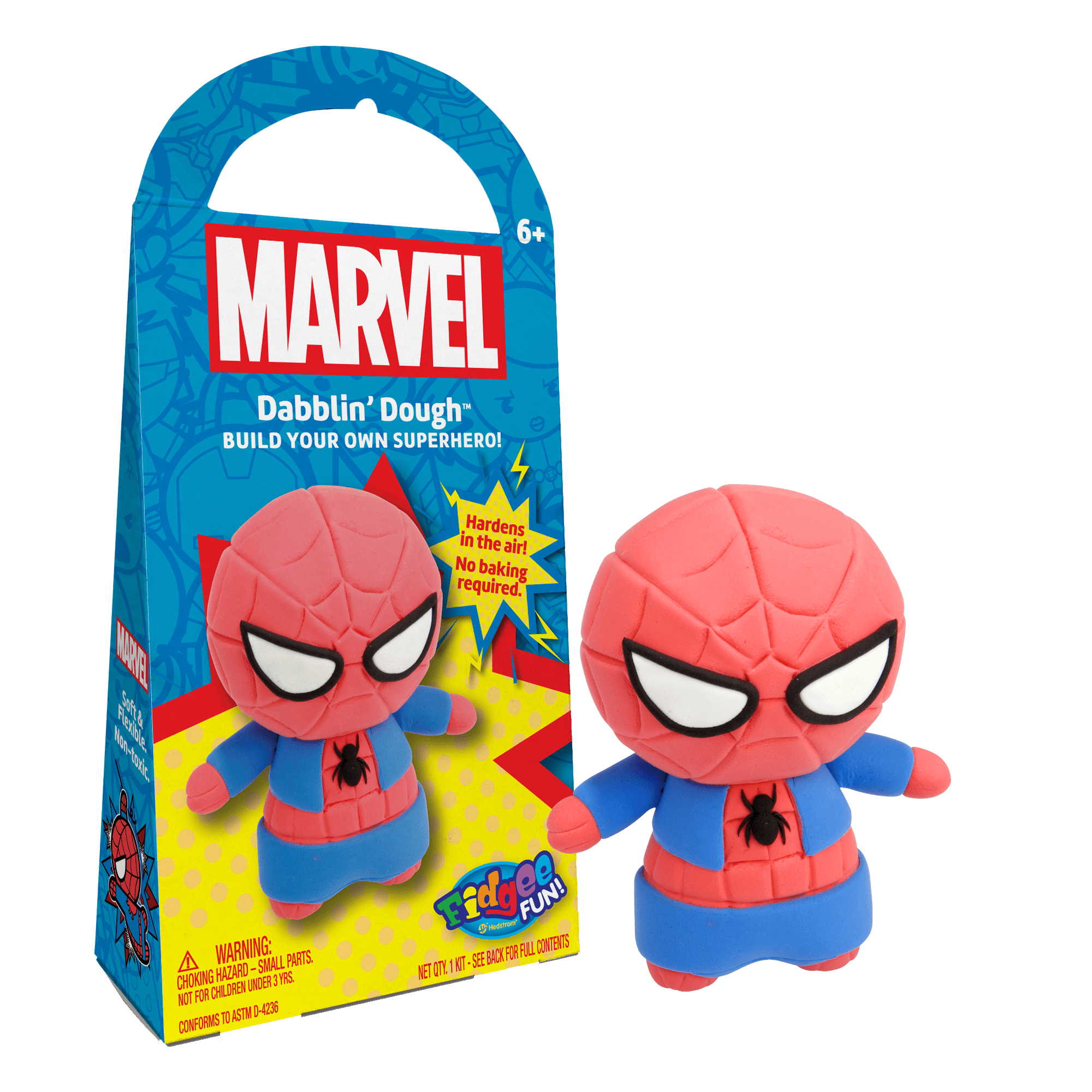 Hedstrom Spiderman Dabblin' Dough Buildable