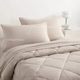 thumbnail image 4 of Microfiber Comforter 5-Piece Bedding Set – Ultra Soft All-Season Bed in a Bag with Comforter, Fitted & Flat Sheets, Pillowcases & Shams, 4 of 8