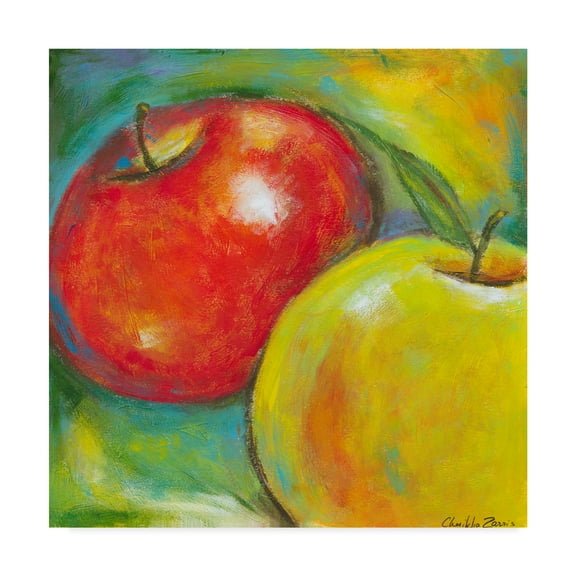 Trademark Fine Art 'Abstract Fruits IV' Canvas Art by Chariklia Zarris
