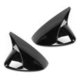 thumbnail image 3 of Pair Horn Style Side Mirror Cap Housing Protector Cover for  3 Axela 2020, 3 of 7