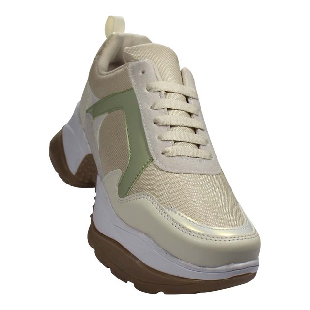 TENIS CASUAL LEON MUJER LATTE SINTETICO 3000 LEON 3000Tp