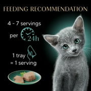 Sheba Perfect Portions Turkey Entree Kitten Wet Cat Food Pate, 2.6 oz Twin Pack Tray