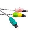 thumbnail image 2 of 20 Pcs Cartoon Animal Cable Protector Cute Charging Cable Saver Plastic Fruit Food Animal Charger Cord Protector,Random pattern, 2 of 5