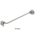 thumbnail image 4 of Gancho y pestillo de ojo de acero inoxidable de alta resistencia grueso para puerta de granero puertas de ventana tope Hardware DIY educación Herramientas y ferretería Gancho de 8 pulgadas (0092) Kenally TO008097-05B, 4 of 6