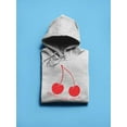 thumbnail image 3 of Cherry Blossom Sweet Life Hoodie Women -Image by Shutterstock, Female Medium, 3 of 4