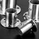 thumbnail image 5 of Set of 2 Stainless Steel Wardrobe Rod Brackets with Flange, 5 of 5