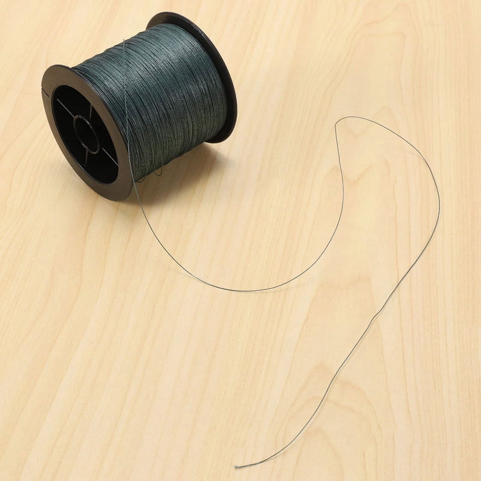 6X Nylon Braid Fishing Wire 30Lb 300M 11Kg for Lure Train,6 x Fishing Wire,dark green