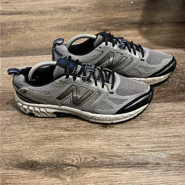 New Balance 412V3 Mens Size 10 Trail Running Shoes Blue Gray MTE412H3