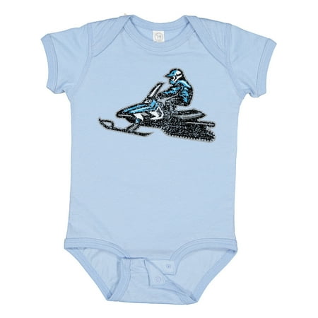 

Inktastic Snowmobile Gift Ideas Gift Baby Boy or Baby Girl Bodysuit