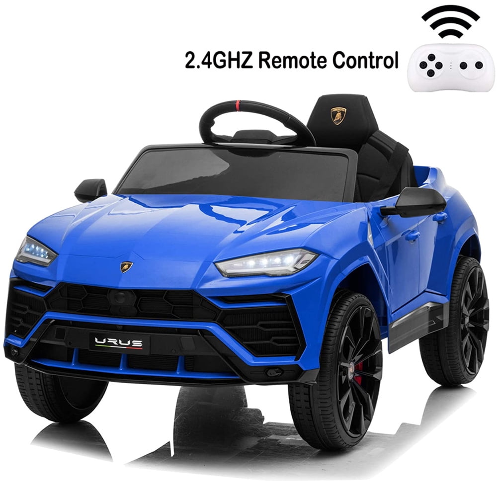 Kids 12V Battery Powered Wheels Ride On Car MP3 RC Remote Audi R8 Style Blue 