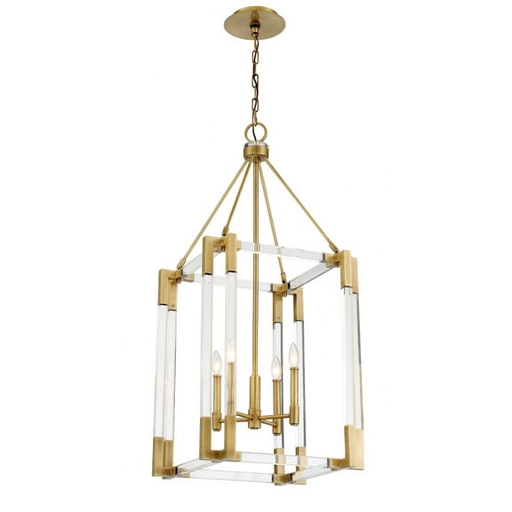 Minka Metropolitan - Prima Vista - 4 Light Pendant-42.5 Inches Tall and 19.25