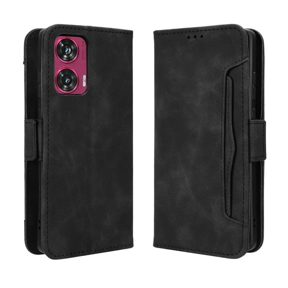 COTREE Case for Moto G Stylus5G 2024/2023Leather Wallet Cover Magnetic Closure Adjustable Detachable Card Holder