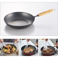 thumbnail image 4 of YOSHIKAWA COOK-PAL REN FRY PAN 16CM – NITRIDED CARBON STEEL JAPAN, 4 of 4