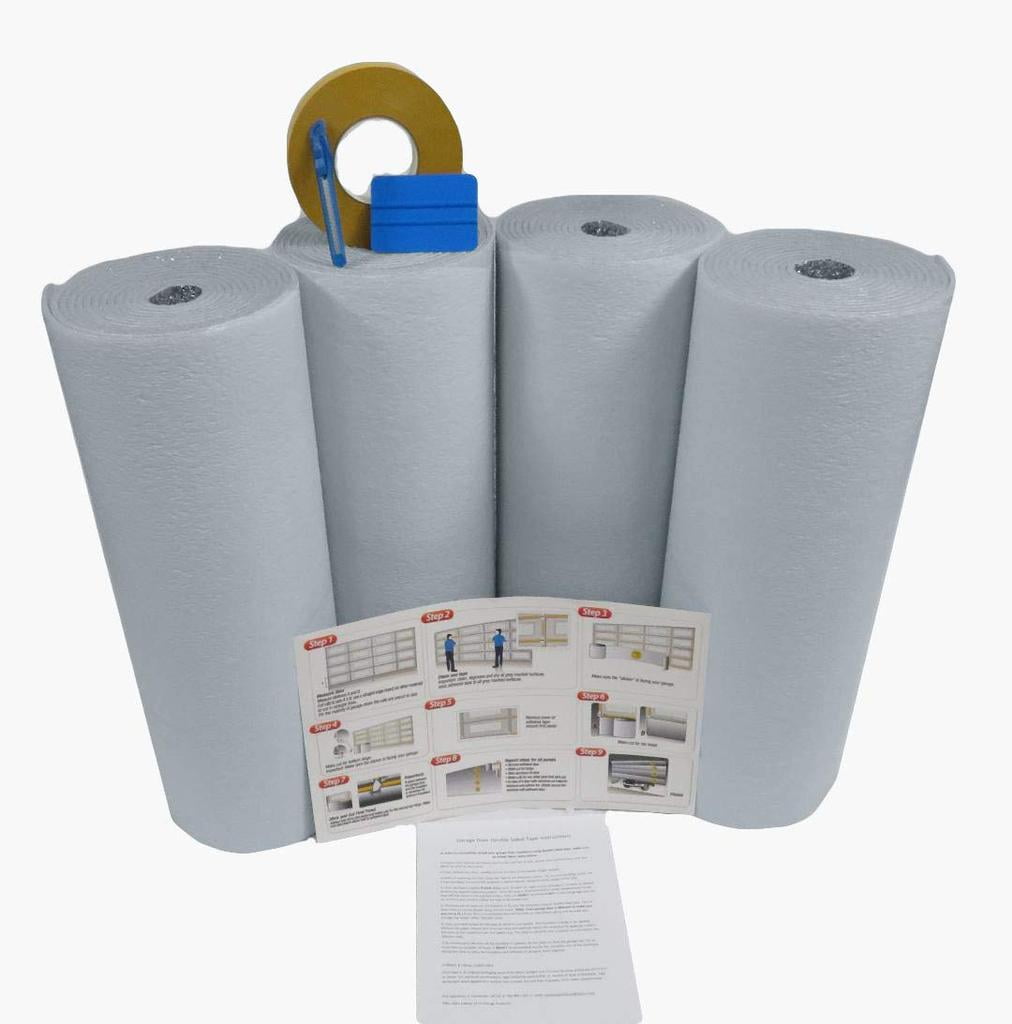 21"x10' NASATEK Reflective SOLID Foam Foil Core Insulation Pipe HVAC Duct Wrap 