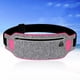 thumbnail image 4 of Riñonera Ciclismo Nylon Lycra Antirrobo Gym Fanny Pack Hombres Mujeres (Rosa) Rojo, 4 of 7
