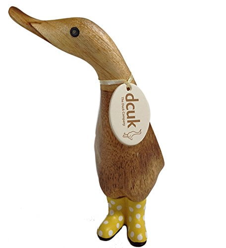 Spotty Duck Bottle Stopper Yellow The Duck Company DCUK 