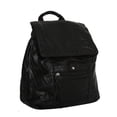 thumbnail image 3 of "Didier" Multipocket Soft Hipster Rucksack Backpack - Black, 3 of 3