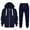 A142-Navy, variant on Ccpelsie Boys Clothes Color Block Hoodie Sweatshirts & Pants 2PCS Kids Boys Fall Winter Outfits Set(Navy,11-12 Years)