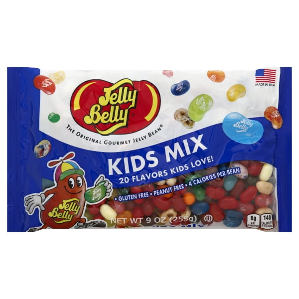 JELLY BELLY THE ORIGINAL GOURMET JELLY BEAN 9 oz. KIDS MIX