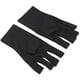 thumbnail image 5 of 1 par de guantes anti-UV con lámpara LED para curar uñas, guantes con protección UV para el cuidado de la piel de las uñas (negro), 5 of 15