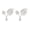 Type 3 - White, variant on Window Curtain Drapery Rod/Pole Finials Ends Home window decorationationation 22mm #9