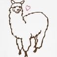 thumbnail image 3 of CafePress - Cute Alpaca Ringer T - 100% Cotton Ringed T-Shirt, 3 of 4