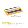 thumbnail image 4 of Unique Bargains FFC FPC Extension Board PCB Extend Connector 50 Pin 0.5mm Pitch Single Side 2 Pack, 4 of 6