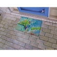 thumbnail image 2 of Betsy Drake DM1153 18 x 26 in. Green Parrot II Door Mat, 2 of 2