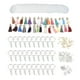 thumbnail image 1 of Kit de 200 llaveros de acrílico, 30 llaveros en blanco, 30 borlas para llavero, kit para hacer llaveros de acrílico DIY., 1 of 14