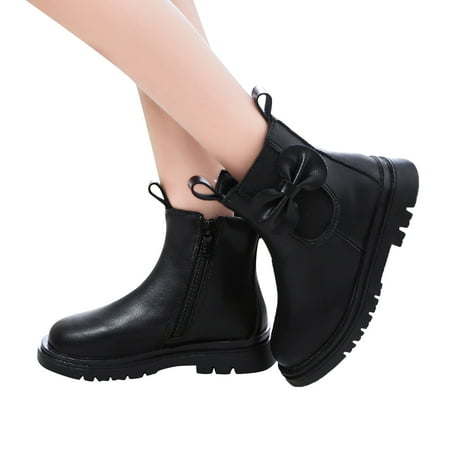 

Girls Leather Boots Shoes Girls Snow Boots Size 1 Waterproof Leather Short Boots Girls Mad Scientist Boots Non Slip Breathable Nude Suede Boots for Girls Boots