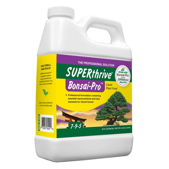 SUPERthrive Bonsai-Pro 7-9-5 Plant Food, 32 oz