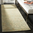 thumbnail image 3 of SAFAVIEH Soho Arthur Abstract Floral Wool Area Rug, Light Green/Rust, 7'6" x 9'6", 3 of 7
