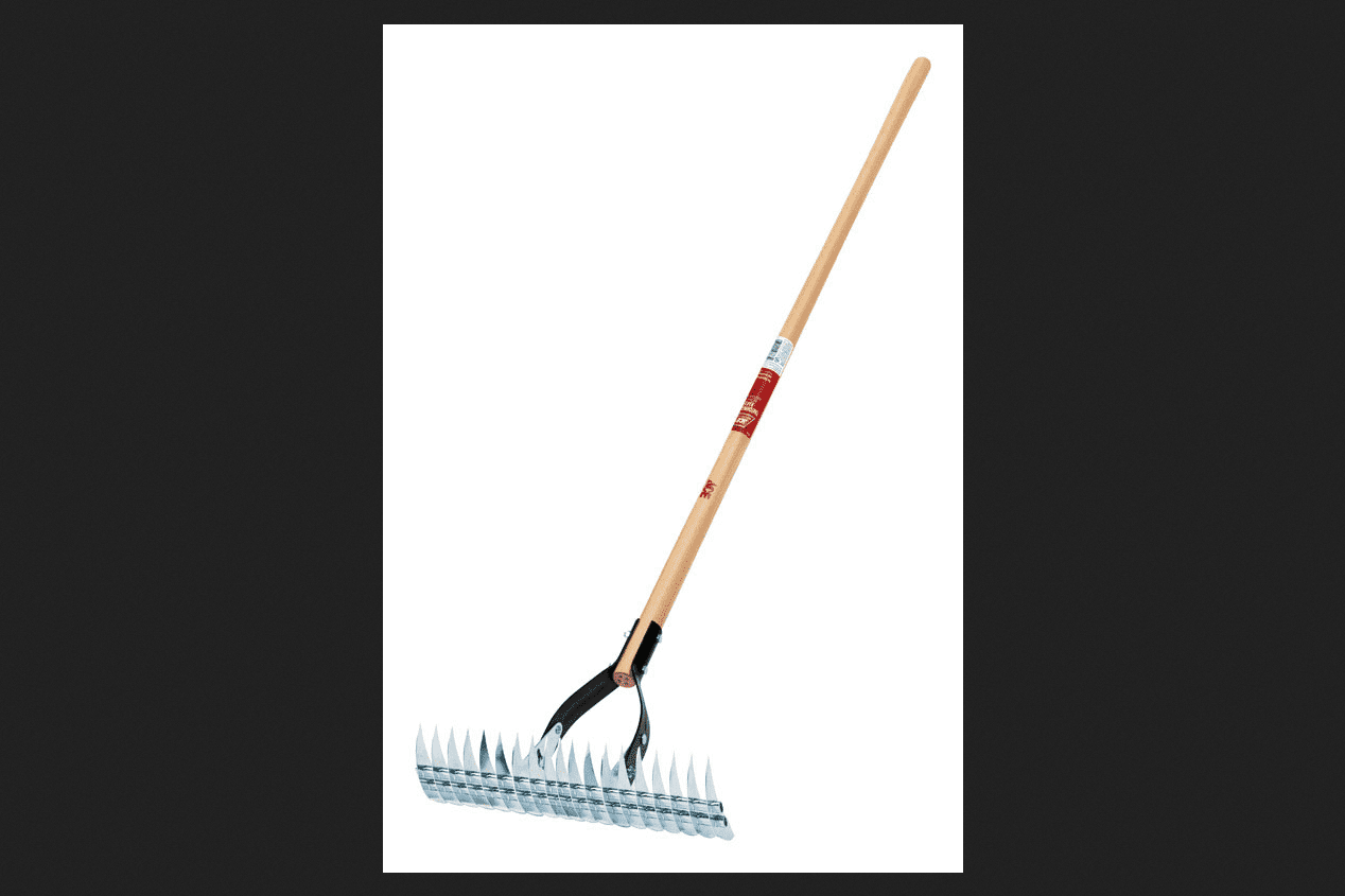 Ace 141/4 in. W x 54 in. L Wood Thatching Rake