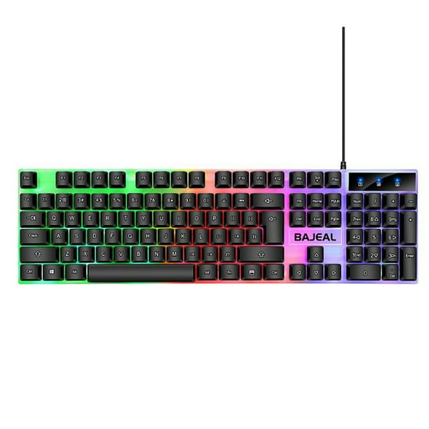Teclado ergonomico retroiluminado hotsell