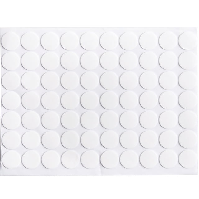 Adhesivo Acrílico De Doble Cara, Cinta Adhesiva Redonda Sin Costuras, Sin Rastro, Decoración De Pasta Para El Hogar, Pegatina Impermeable 70 Uds. Speravity HA022909-00