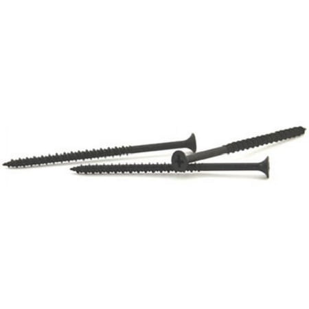 

#8 x 2 1/2 Hi-Low Drywall Screws / Phillips / Bugle Head / Steel / Black Phos - 2500 Piece Carton