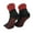 Black + Red Brim + Red Rubber, variant on Ludlz 5 Level HPPE Anti-Cut Anti-Puncture Socks Protection 5-Toe Socks for Outdoor Beach Hiking
