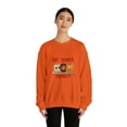 thumbnail image 3 of Sip, Scare, Repeat! Coffee Lover Unisex Heavy Blend™ Crewneck Sweatshirt, 3 of 7