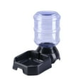thumbnail image 2 of Frogued 3.8L Automatic Pet Feeder Dog Cat Drinking Bowl Large Capacity Water Food Holder (Black Square,for Water), 2 of 13